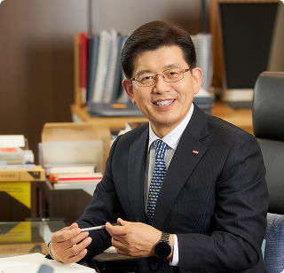 회장님 사진